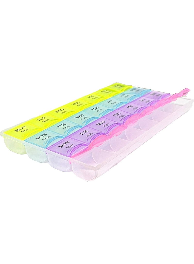 4-Row 28-Point Pill Organizer - Image 2